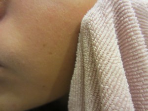 gant humide sur ma peau